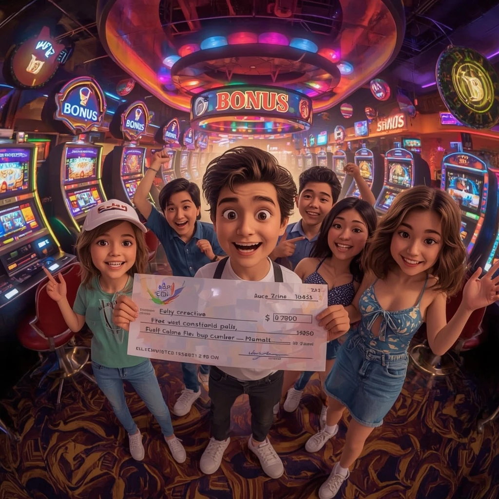 bonus in a man's hands at FRESH CASINO