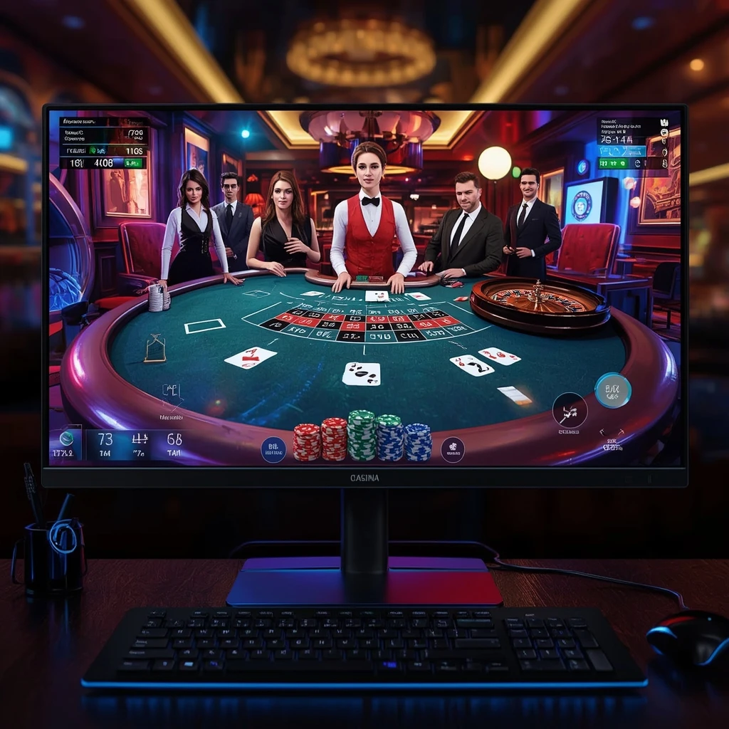 online Baccarat game at Fresh Casino