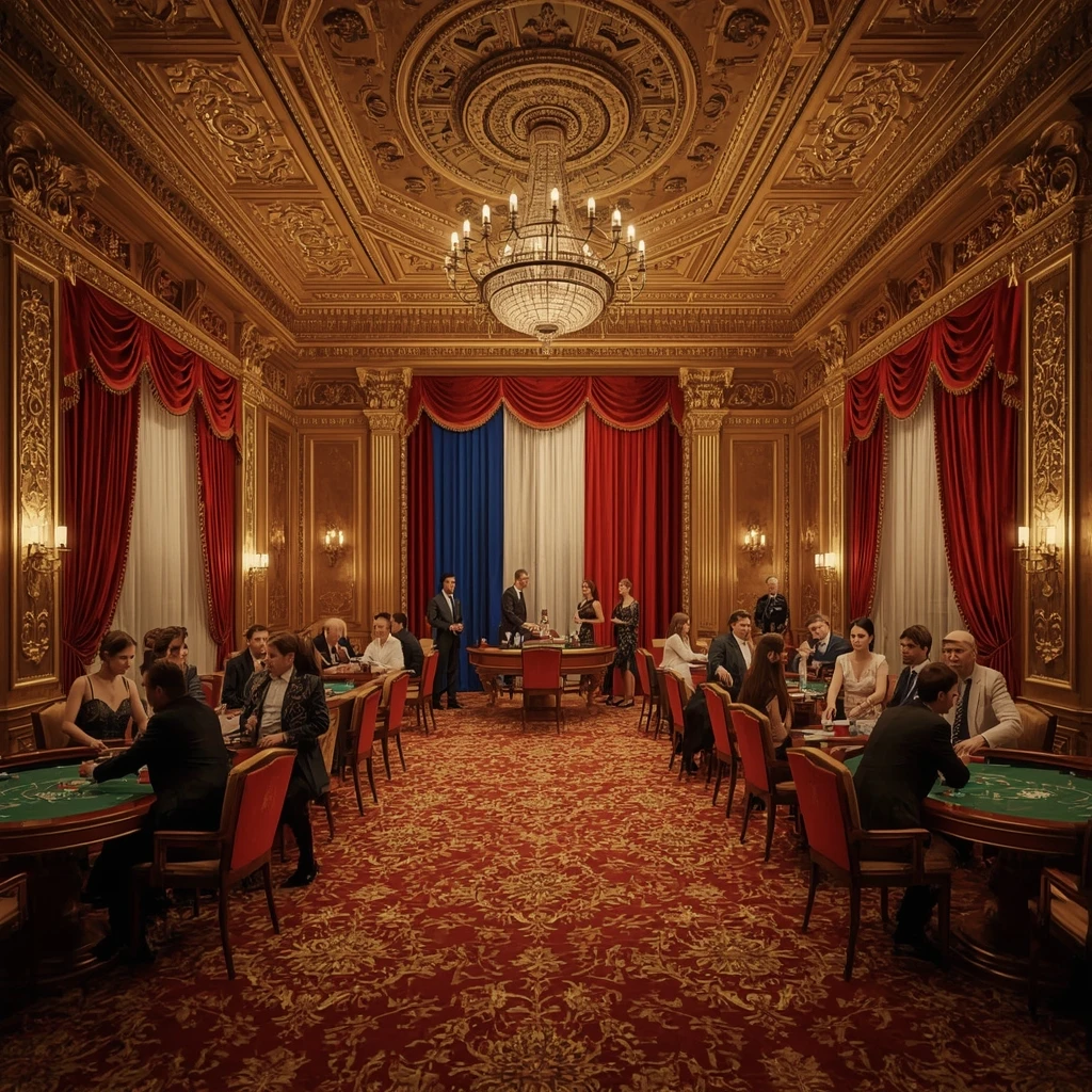 The casino and the Indian flag FRESH CASINO